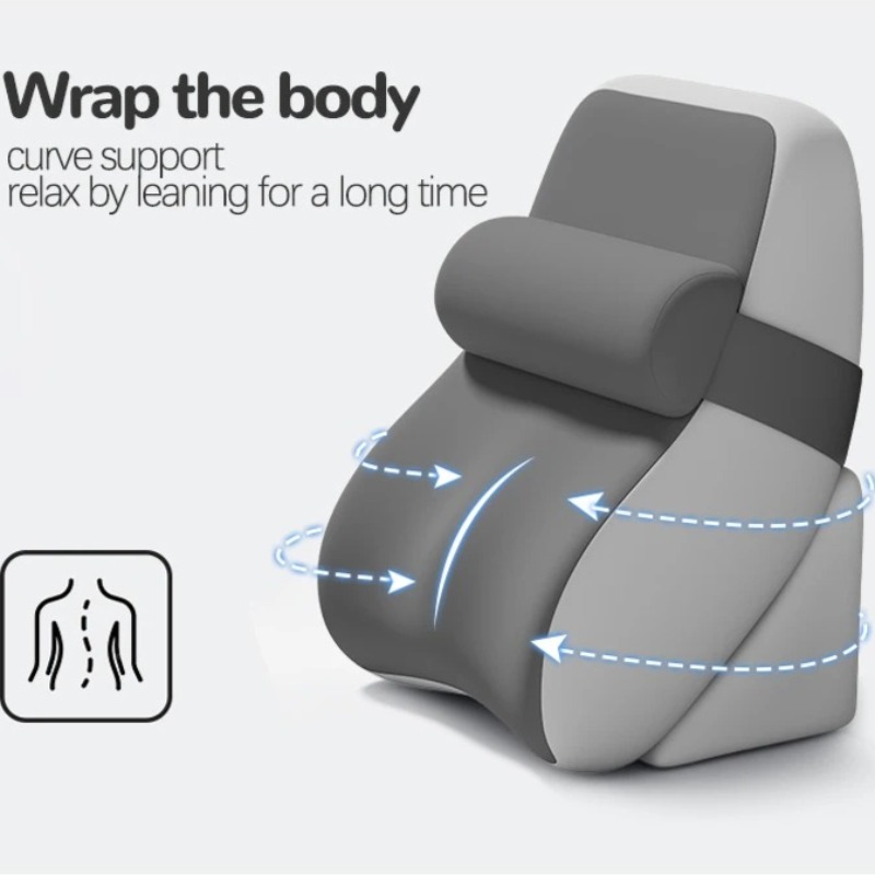 Baby Nursery Pillow - Leeskussen voor in bed, ergonomisch wigvormig