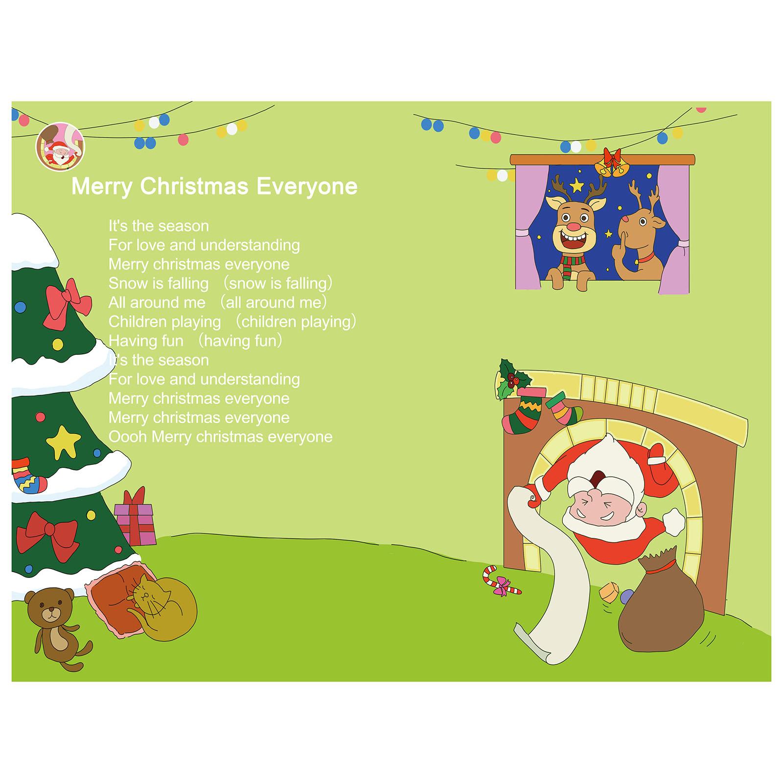 Baby Nursery Rhymes Songs - Interactief kindergeluidboek Vakantie 10 liedjes Kerst