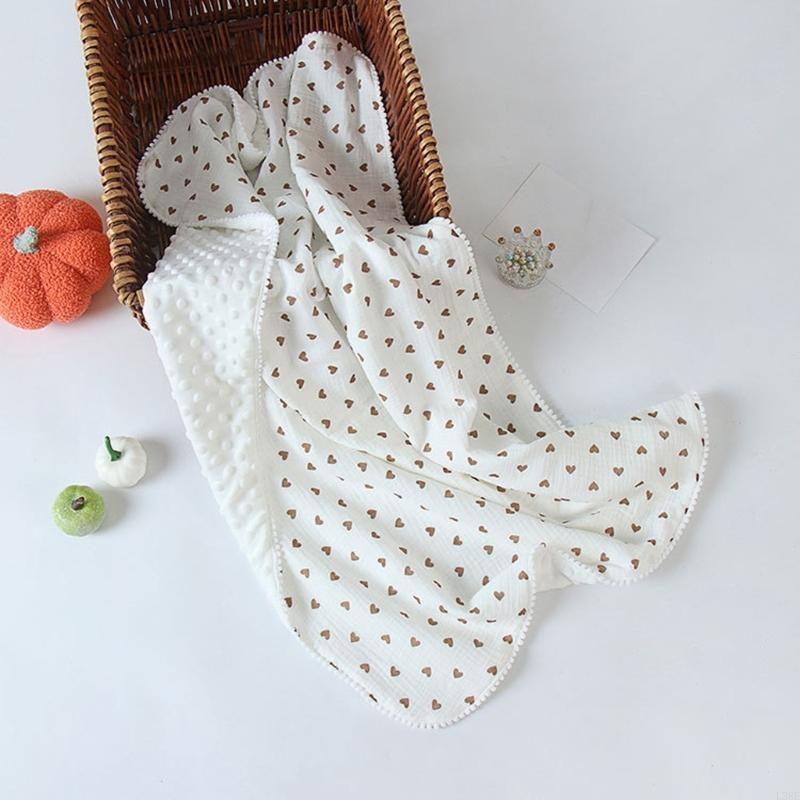 Baby Boy Nursery Quilt - L38E Zachte babydekens Bedspreien Baby-ontvangstdekens Jongens