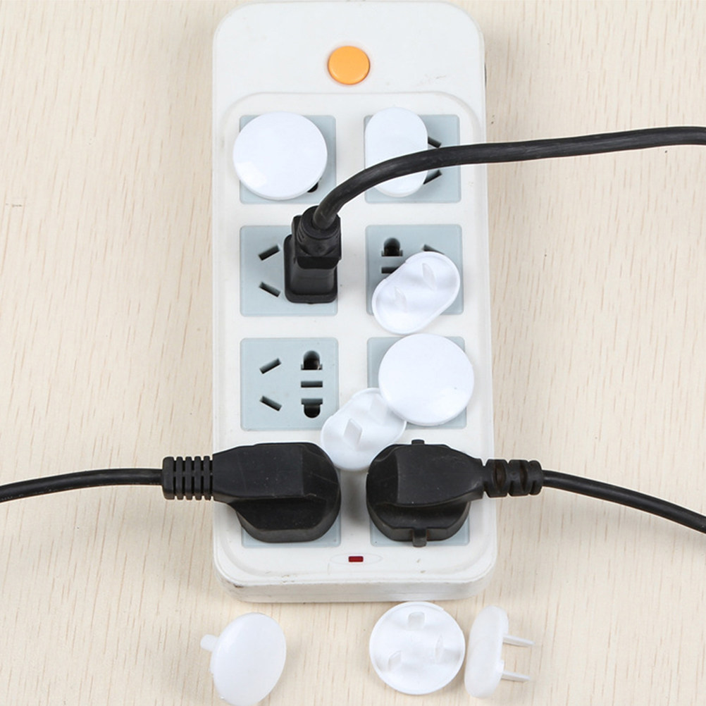 Baby Nursery Outlet - 40 stuks kinderveilige stopcontactafdekkingen, premium ABS
