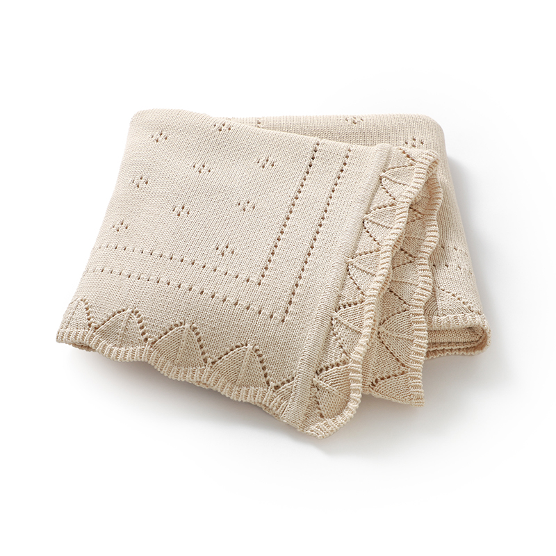 Baby Boy Nursery Quilt - Babydekens Katoen Gebreid 100*80cm Pasgeboren Jongens