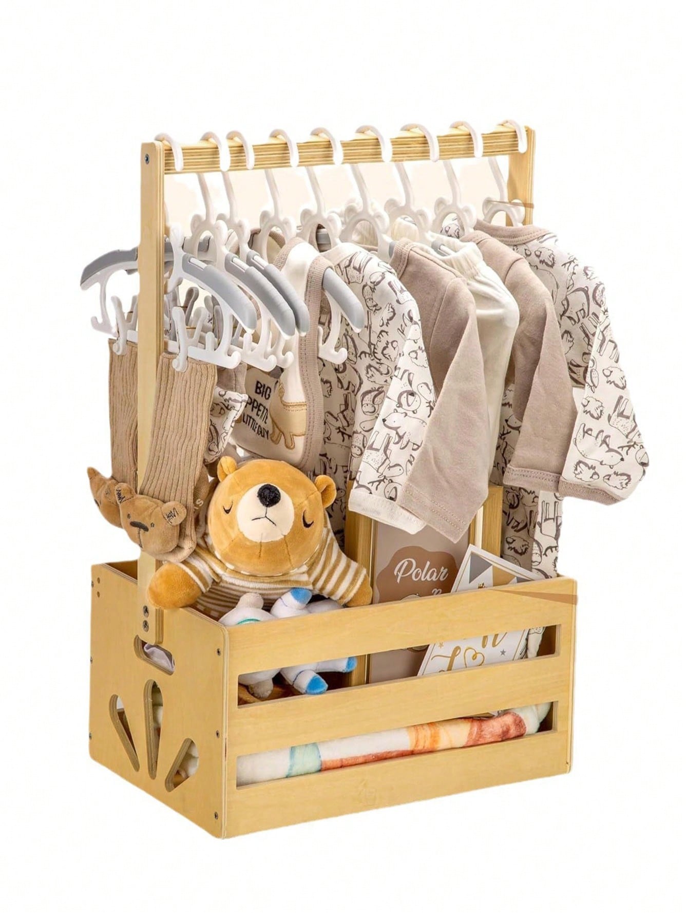 Babyshower-opbergkist met opha - Baby Nursery Unit recensie en prijs