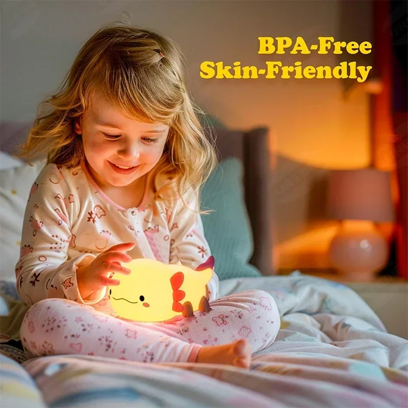 Schattig Axolotl-nachtlampje S - Baby Nursery Table Lamp recensie en prijs