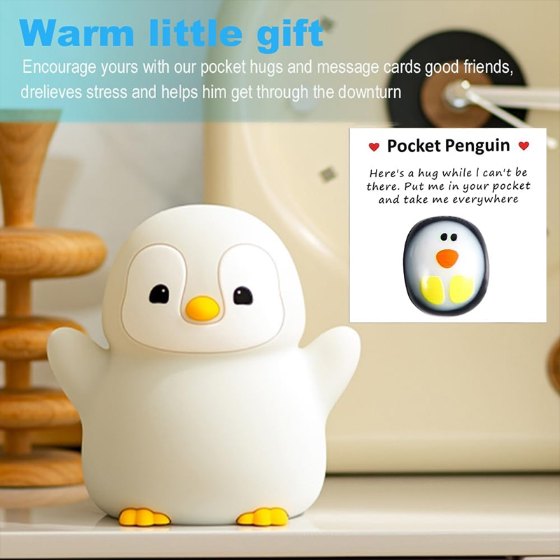 NIEUW Pinguïn-nachtlampje Sili - Baby Nursery Table Lamp recensie en prijs