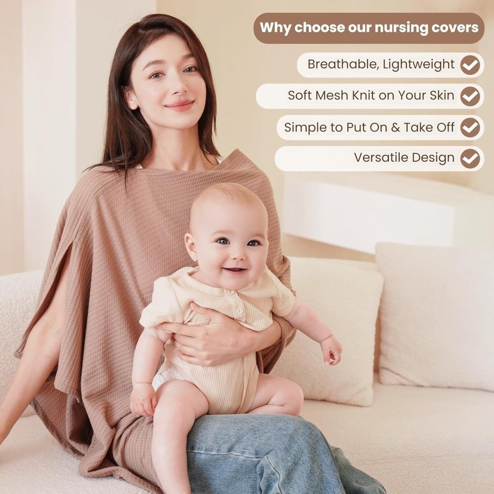 Zachte borstvoedingshoes voor  - Nursing Cover Breastfeeding recensie en prijs