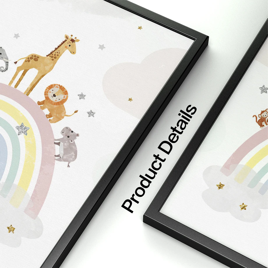 Giraffe Olifant Heteluchtballo - Baby Nursery Things recensie en prijs