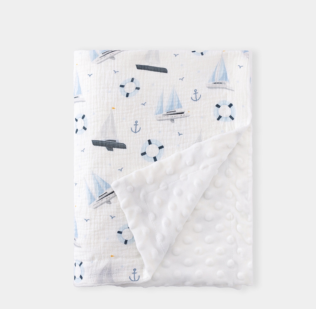 Mousseline Baby Inbakerdeken V - Baby Boy Nursery Quilt recensie en prijs