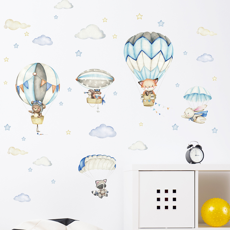 Cartoon Schattige Dieren Lucht - Baby Nursery Things recensie en prijs
