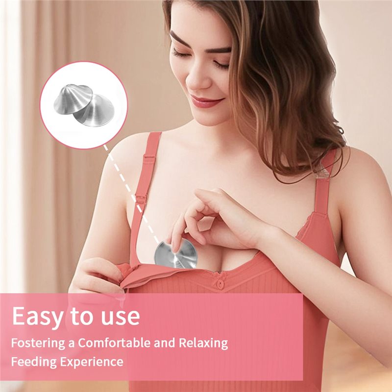 Genezende zilveren tepelhoezen - Nursing Cover Breastfeeding recensie en prijs