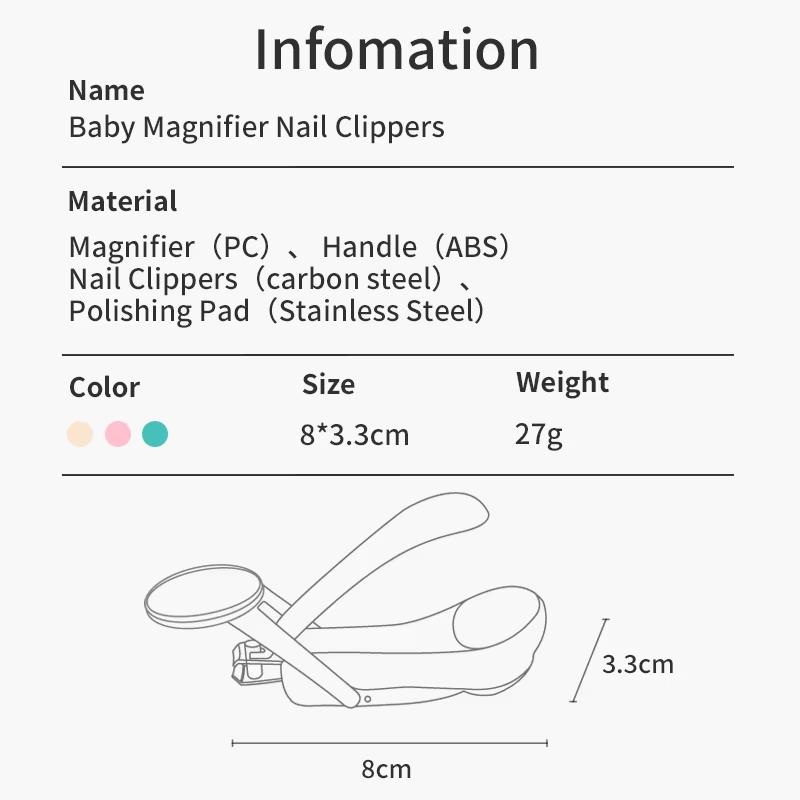 Baby-nagelknipper met vergroot - Baby Nursery Unit recensie en prijs
