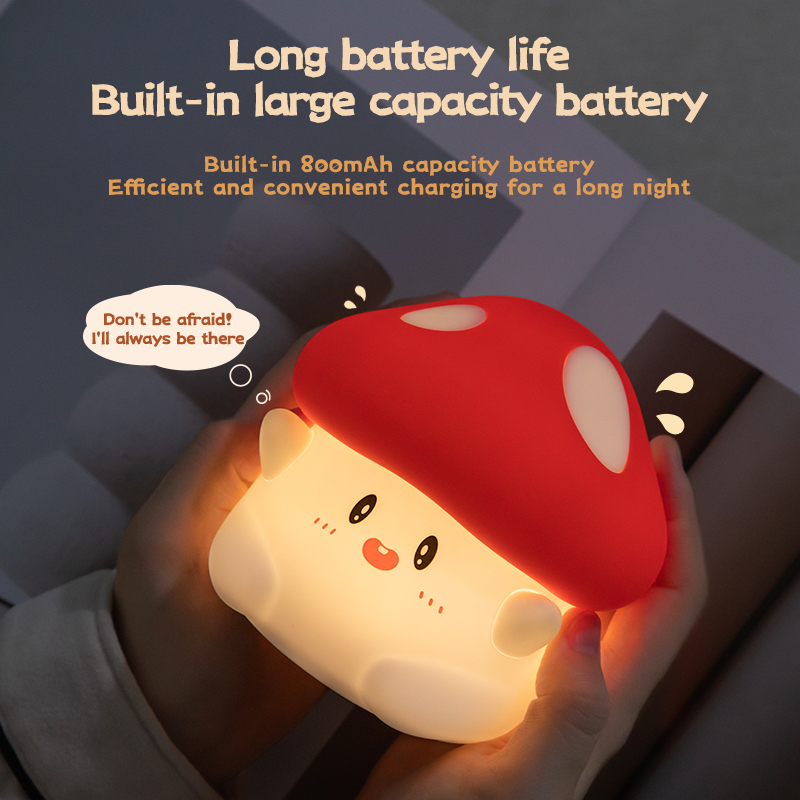 Paddestoel Nachtlampje LED Opl - Baby Nursery Table Lamp recensie en prijs