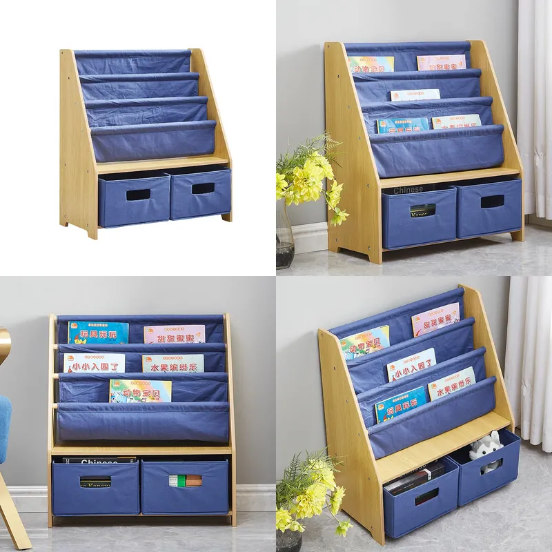 Kinderen Canvas Boekenplank Ge - Baby Nursery Unit recensie en prijs