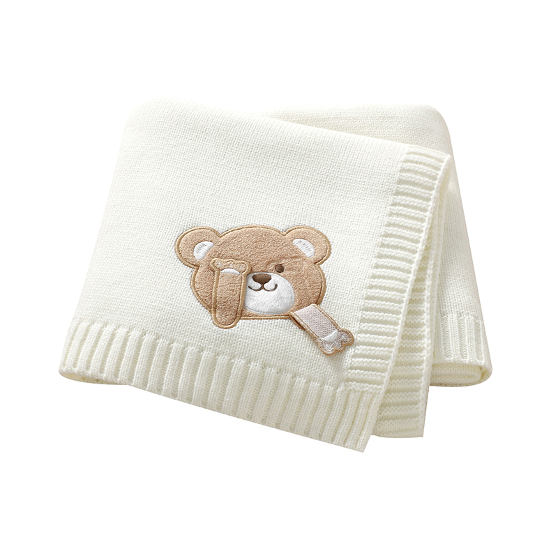 Babydekens 90*70cm Gebreid Pas - Baby Boy Nursery Quilt recensie en prijs