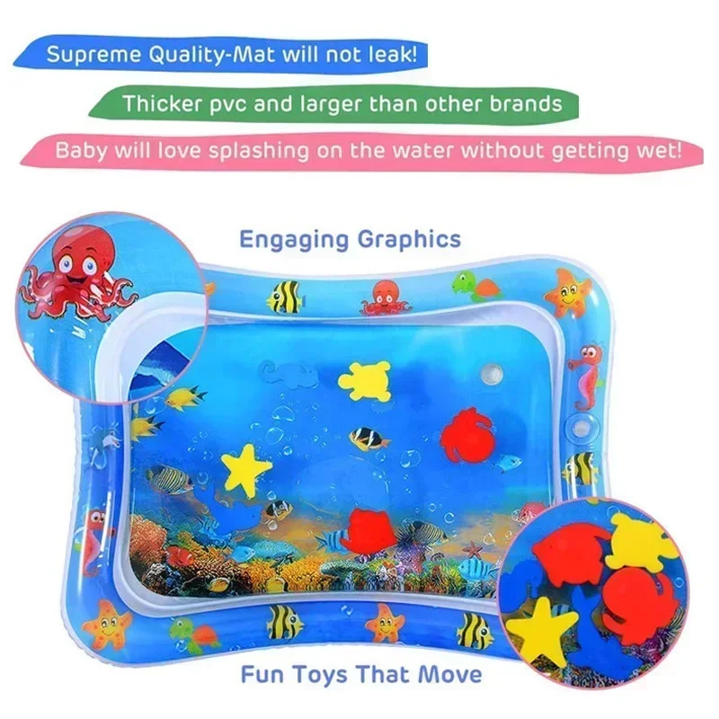 Baby Water Speelmat Pvc Opblaa - Baby Nursery Pillow recensie en prijs